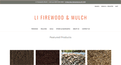 Desktop Screenshot of lifirewoodandmulch.com